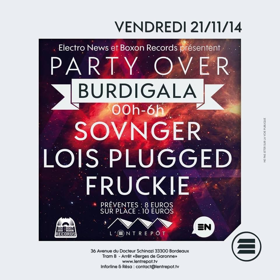 PARTY OVER BURDIGALA