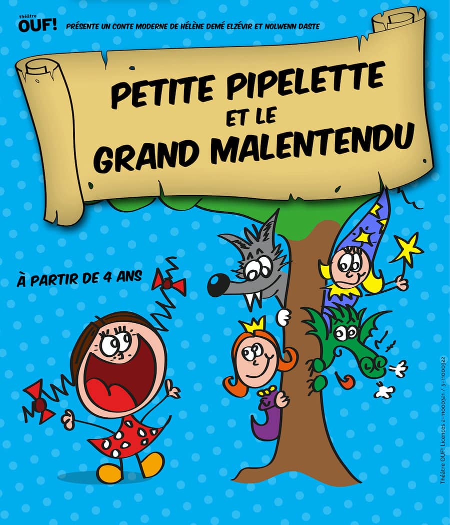 Petite Pipelette et le Grand Malentendu - Conte théâtralisé