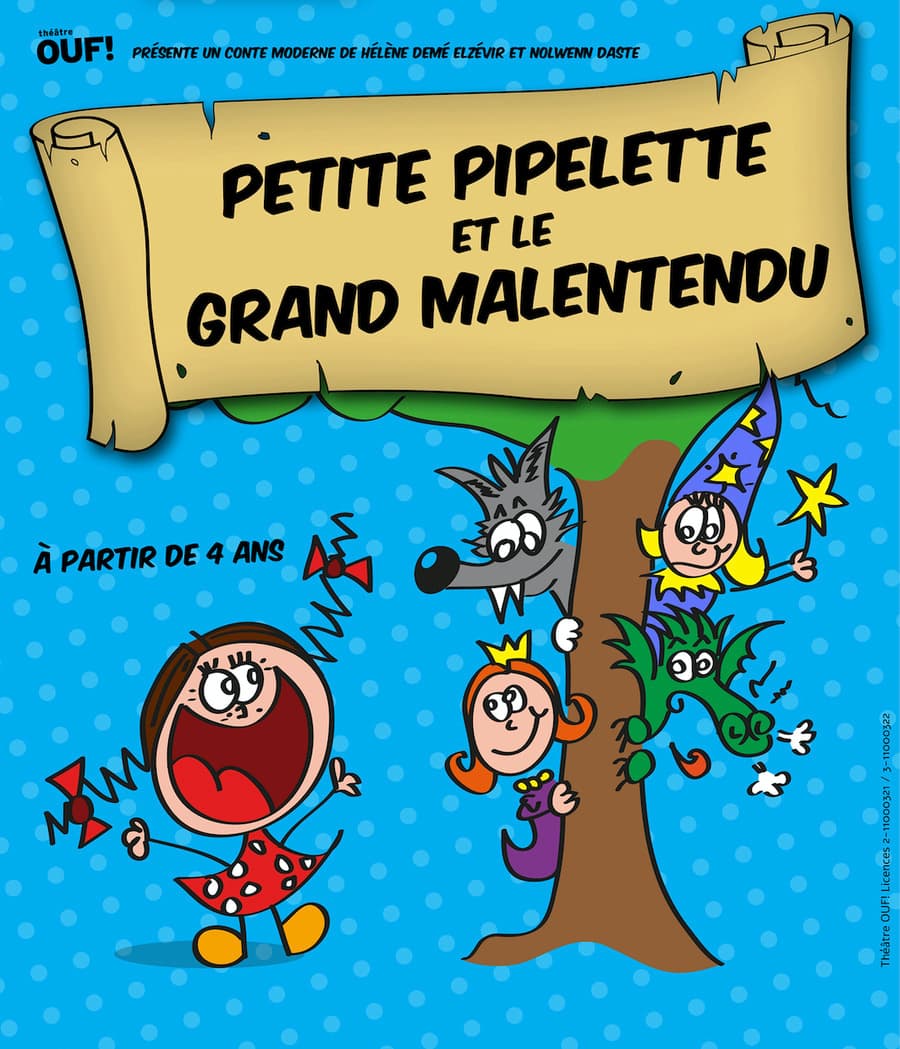 Petite Pipelette et le Grand Malentendu - Conte théâtralisé