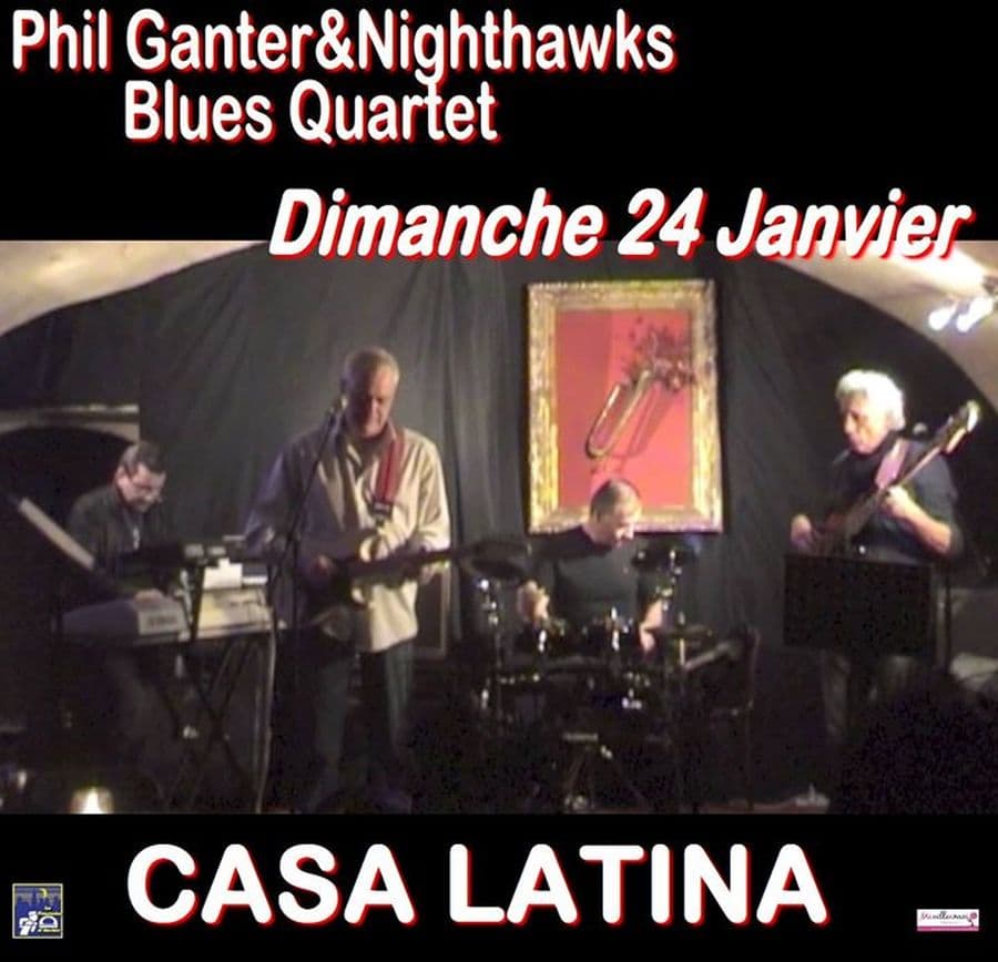 Phil Ganter & Nighthawks - Blues quartet