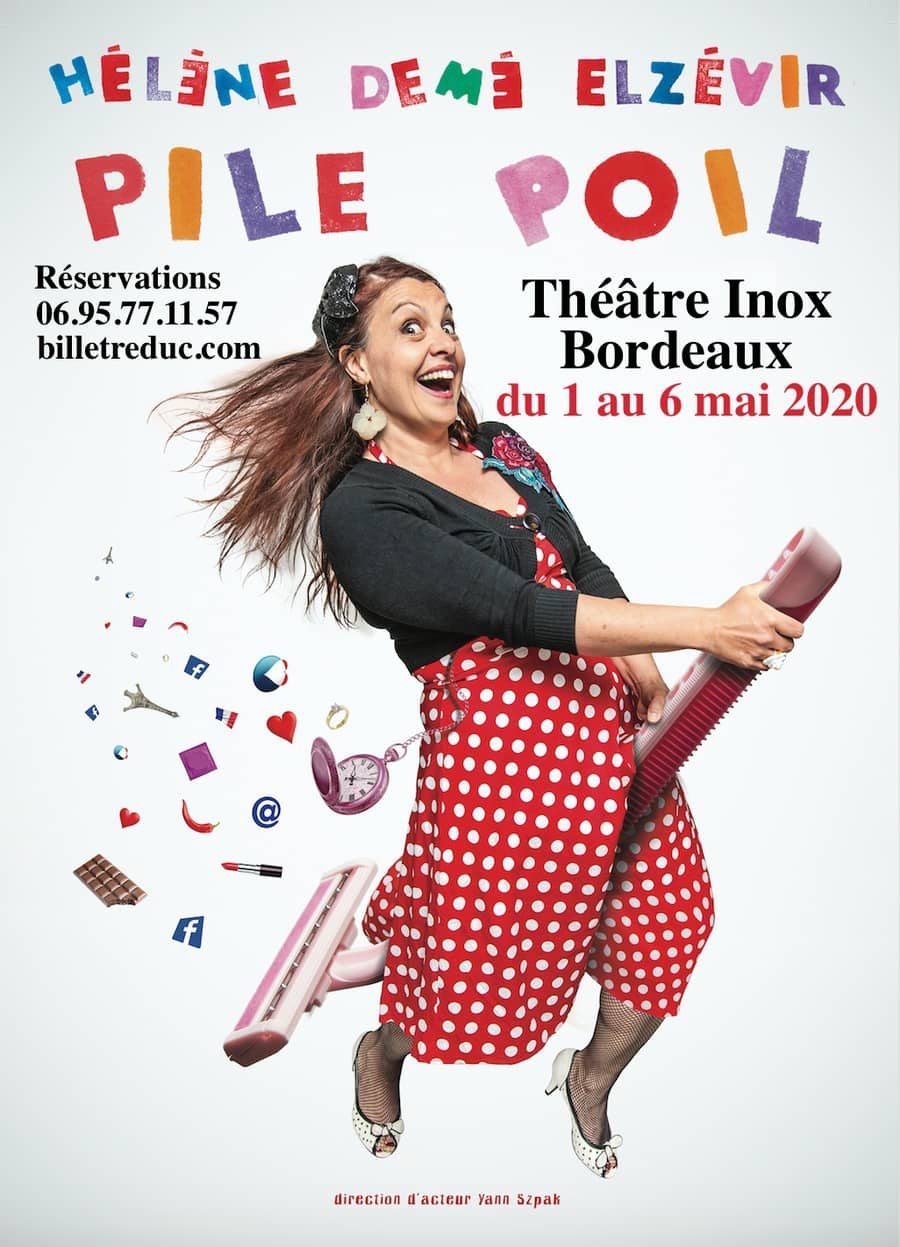PILE POIL - One woman truc comique, de Hélène Demé Elzévir
