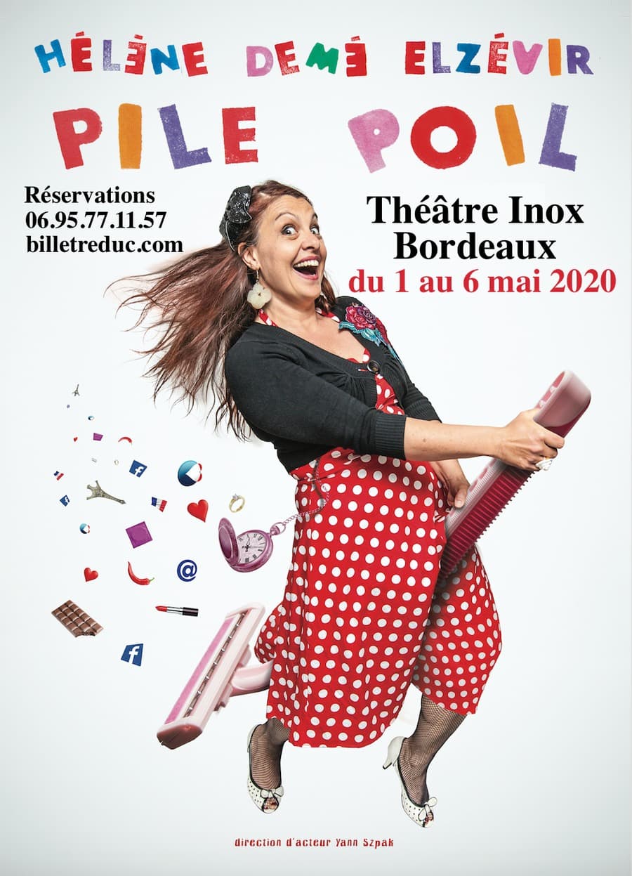 PILE POIL - One woman truc comique, de Hélène Demé Elzévir