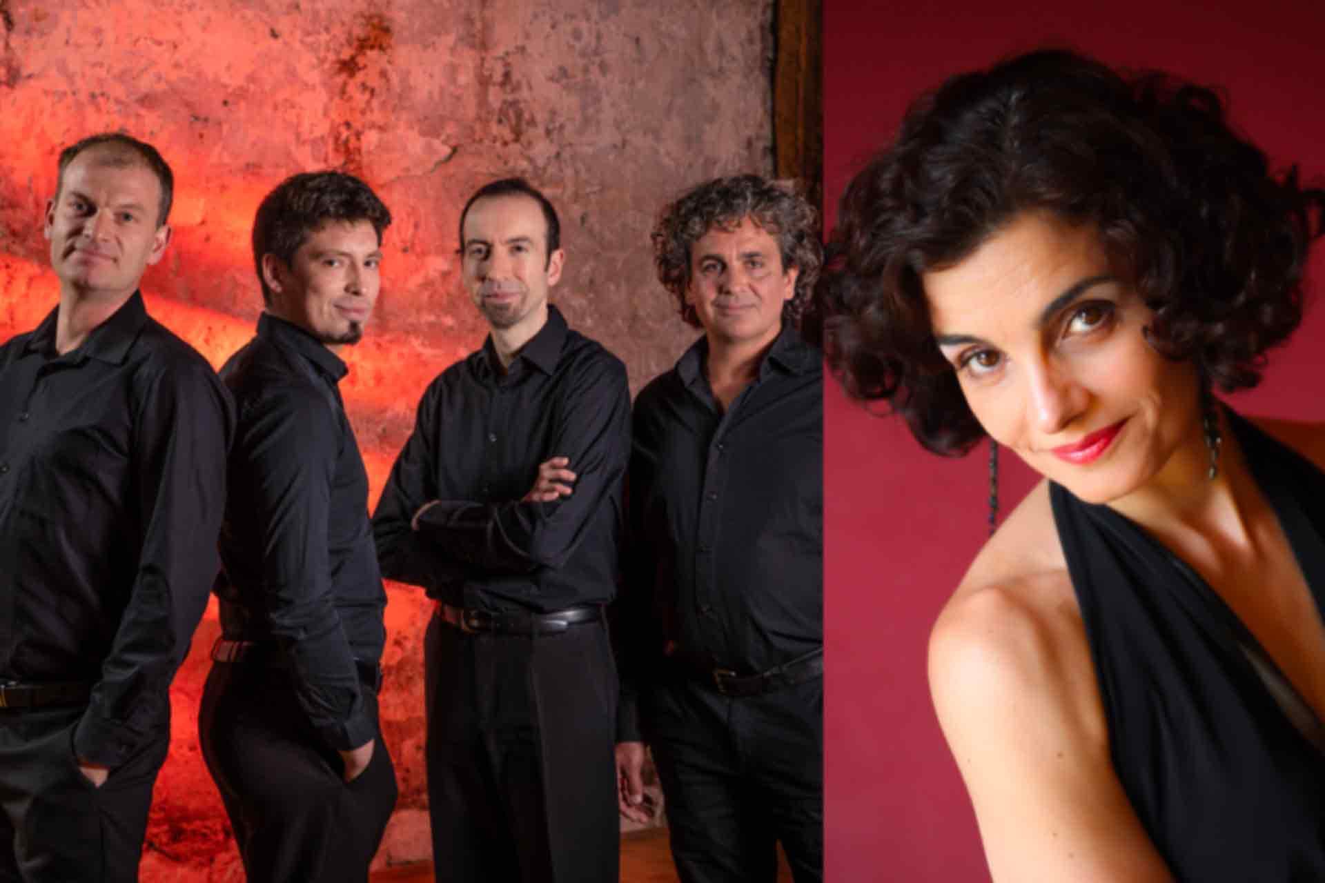 Quatuor Caliente & Sandra Rumolino « Hommage à Piazzolla »