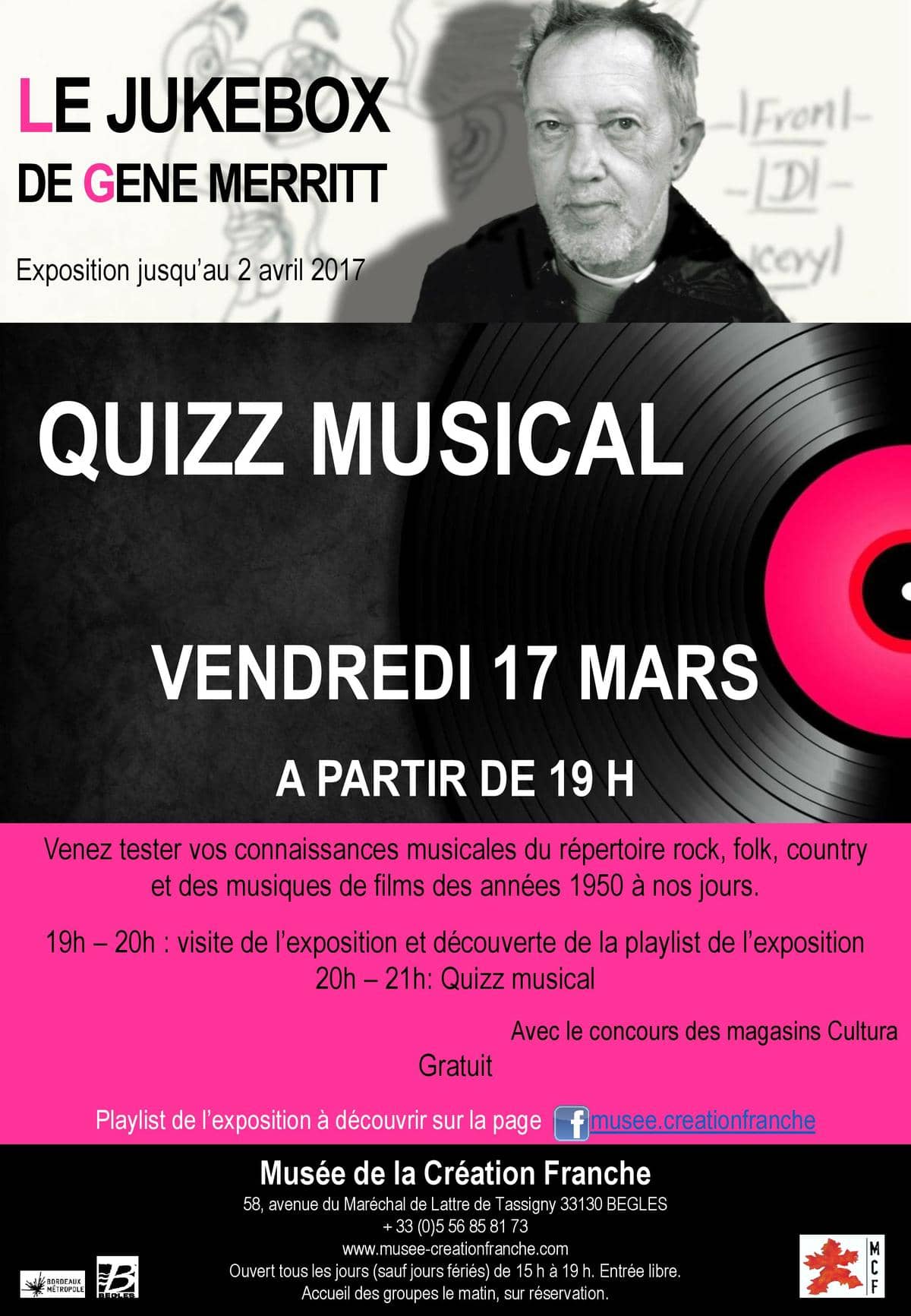 Quizz musical : Dans le jukebox de Gene Merritt
