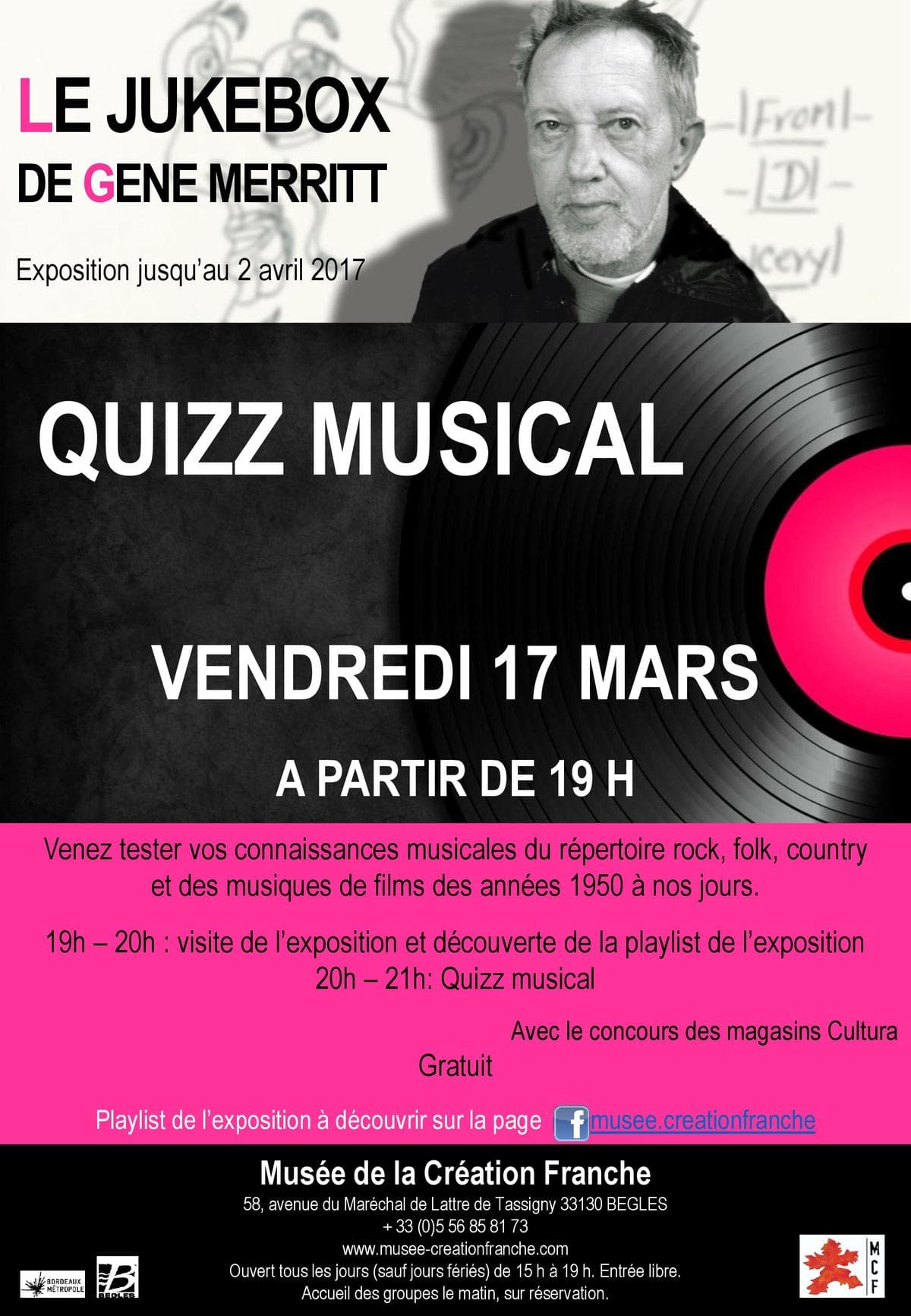 Quizz musical : Dans le jukebox de Gene Merritt