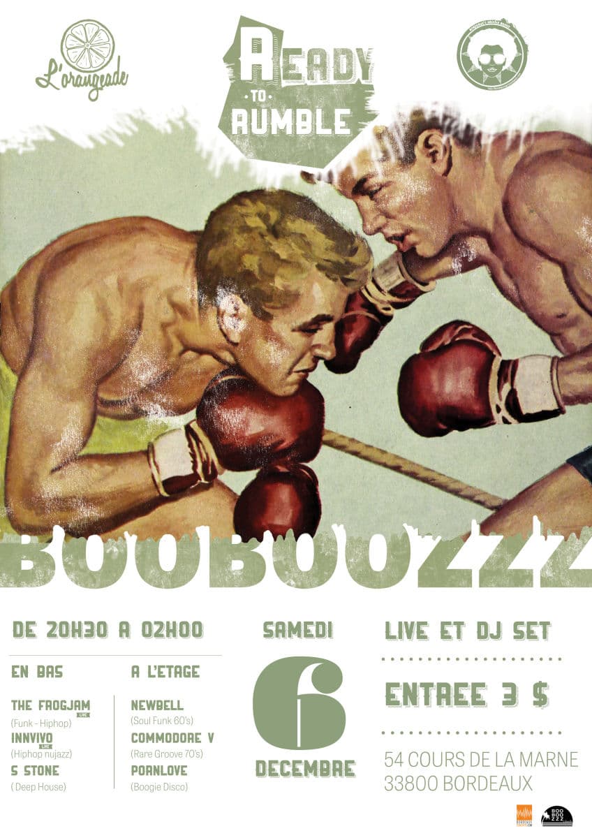READY TO RUMBLE ! : L'Orangeade VS Bordeaux's Groove Bands