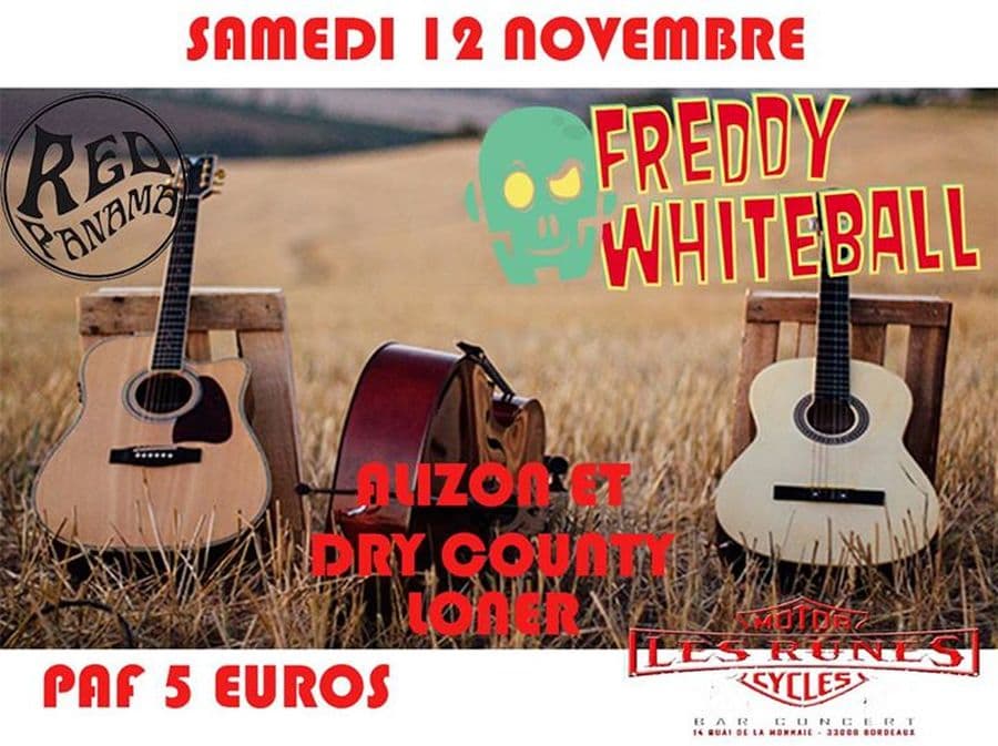 Red Panama + Freddy Whiteball + Dry County Loner & Alizon
