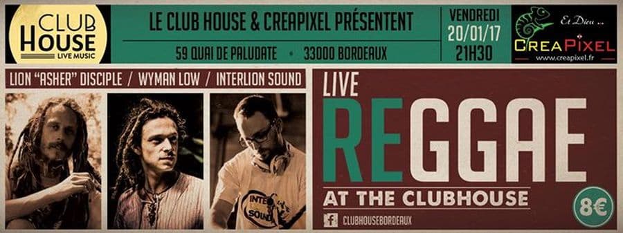 Reggae Party ! avec Wyman Low + Lion Disciple + Interlion Sound