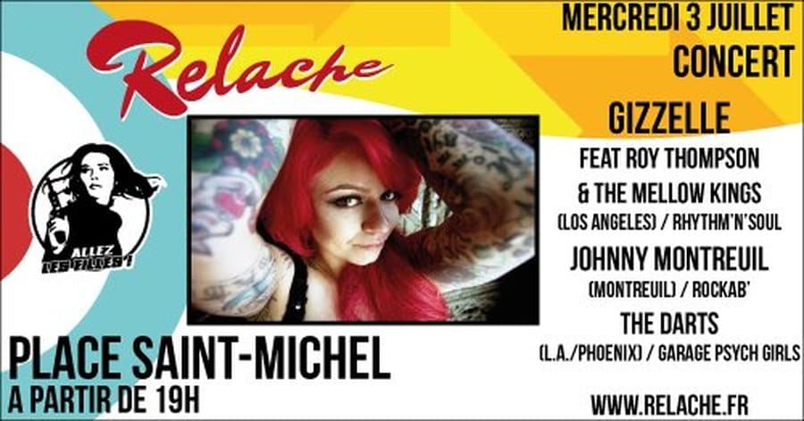 RELACHE #10 - GIZZELLE FT ROY THOMPSON & THE MELLOW KINGS + JOHNNY MONTREUIL + THE DARTS