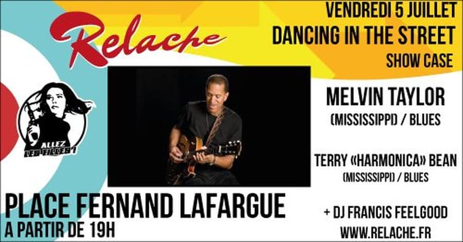 RELACHE #10 - MELVIN TAYLOR + TERRY 'HARMONICA' BEAN