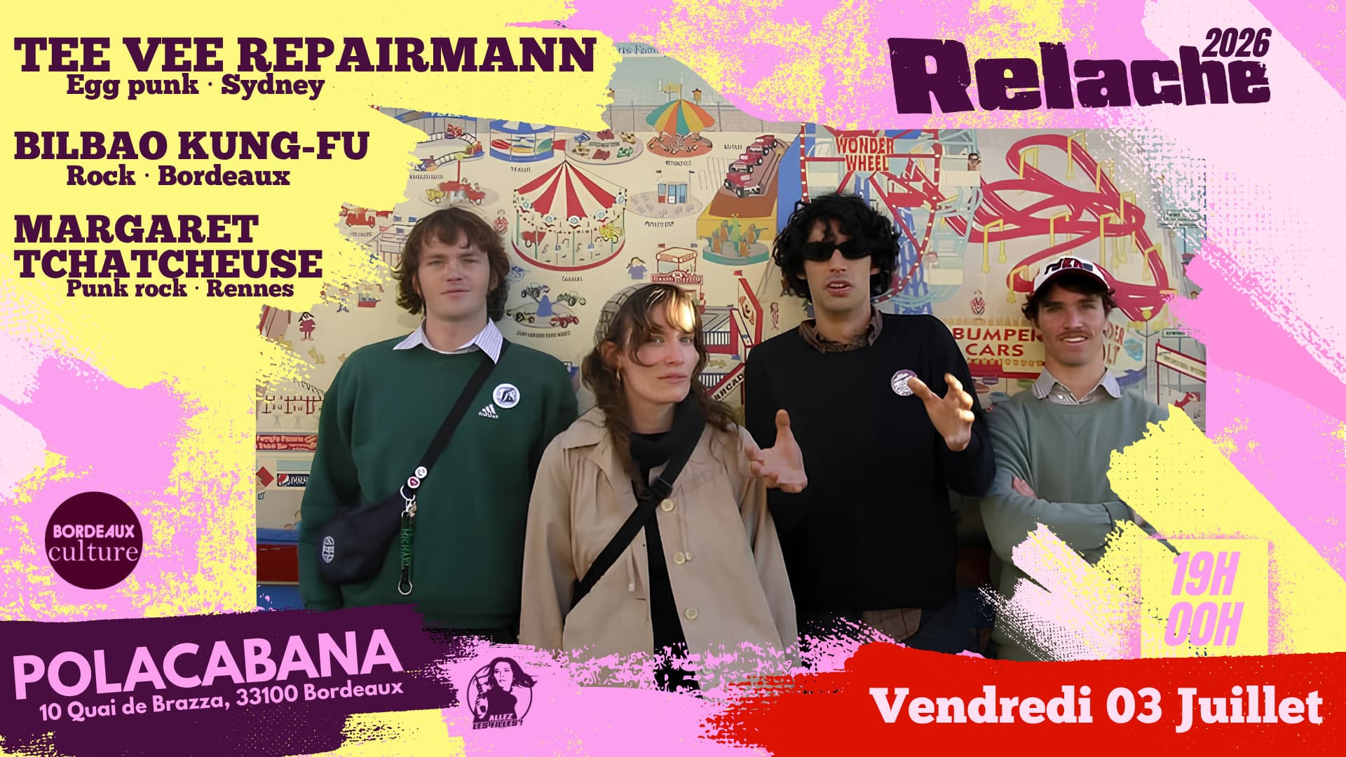 Relâche #17 : Tee Vee Repairmann, Bilbao Kung-Fu, Margaret Tchatcheuse