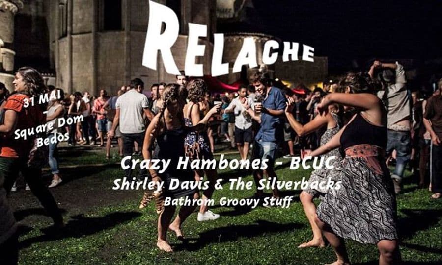 Relache #8, Lancement : avec Crazy Hambones + BCUC + Shirley Davis & The Silverbacks