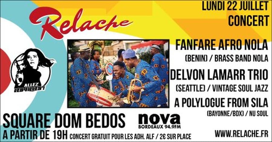 Relache n°10 - Fanfare Nola + Delvon Lamarr + A Polylogue from Sila