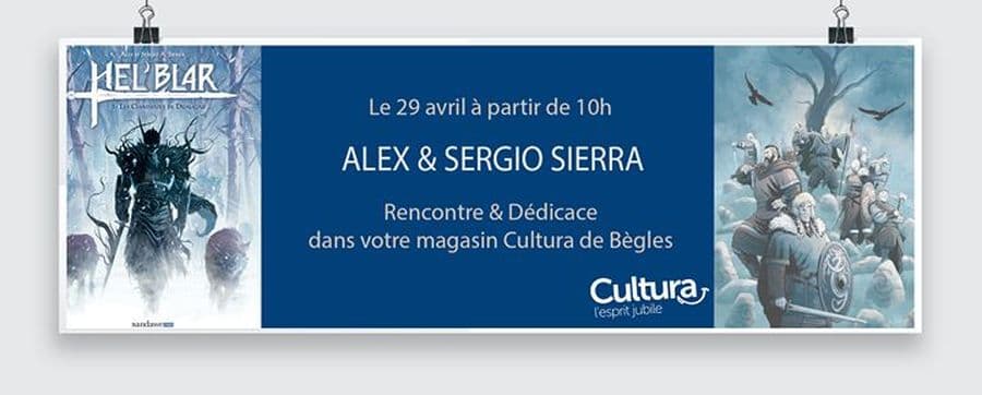Rencontre & Dédicace : avec Alex et Sergio Sierra