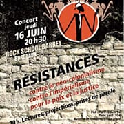 RESISTANCES Avec AfroGuinguette + lectures, projections et prises de paroles