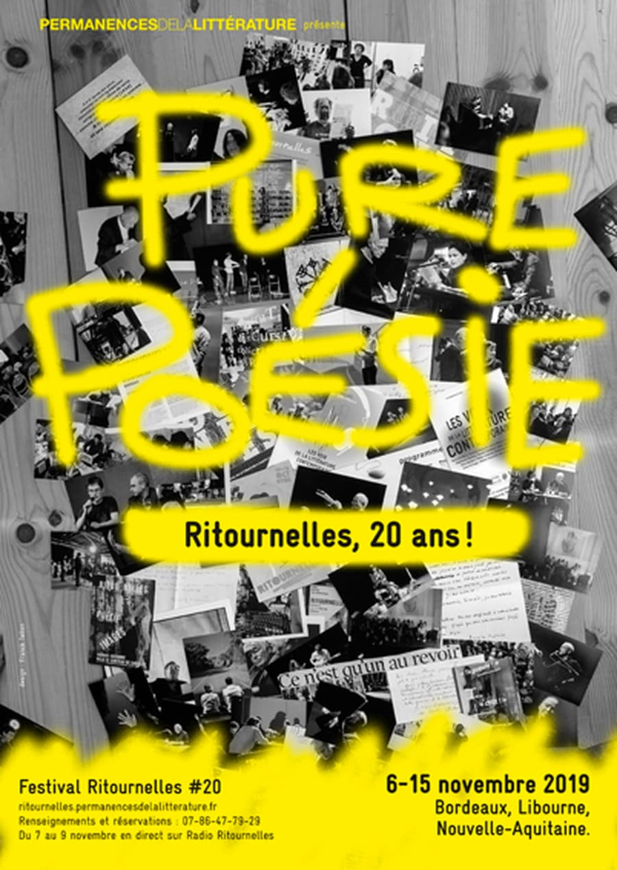 Ritournelles, 20 ans ! EN RÉSONNANCE, LA POÉSIE DIALOGUE AVEC L’ART CONTEMPORAIN