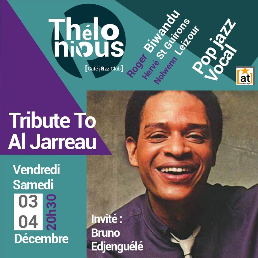 Roger Biwandu présente 'Tribute to Al Jarreau'
