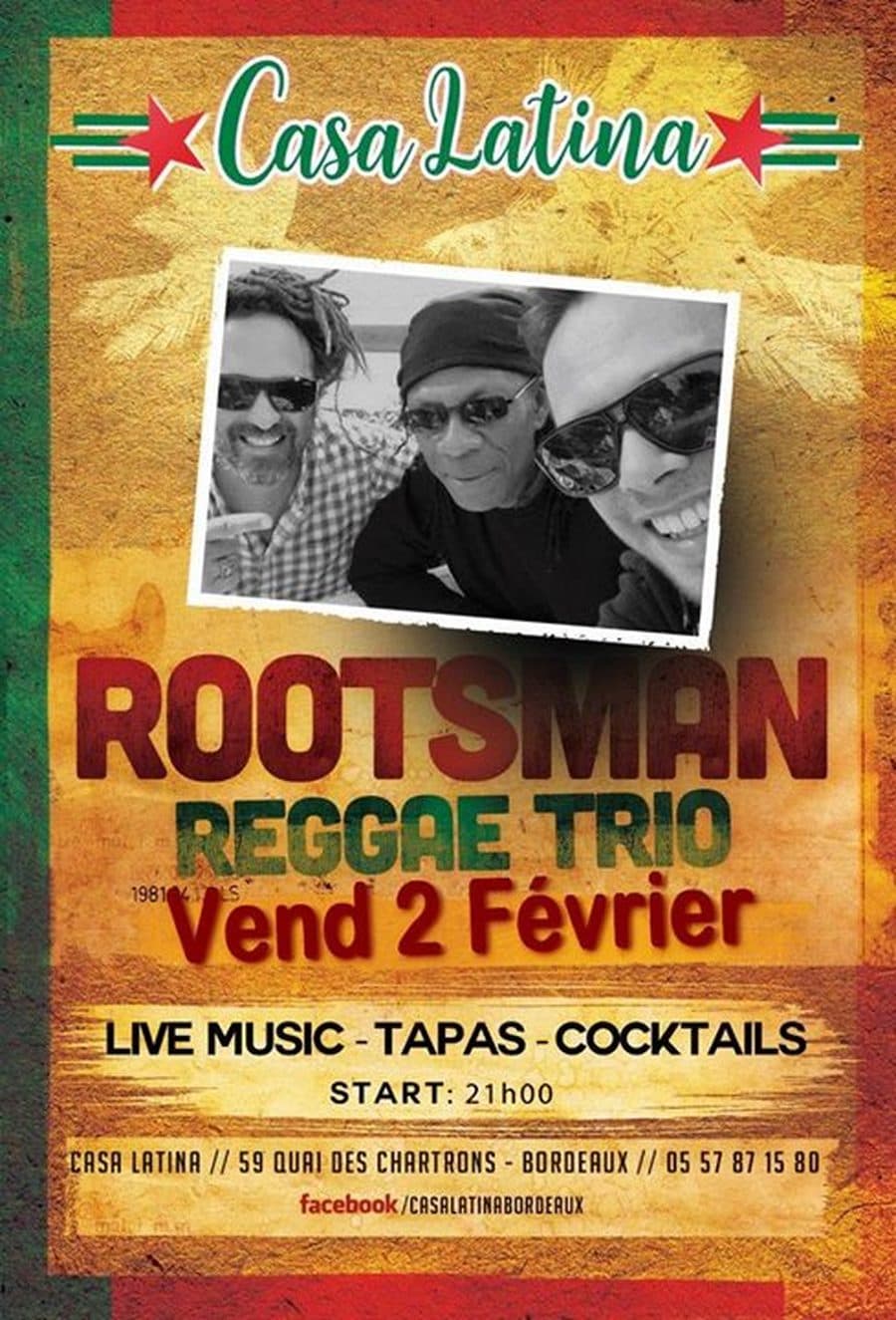 Rootsman Reggae Band : hommage à Bob Marley et Dennis Brown
