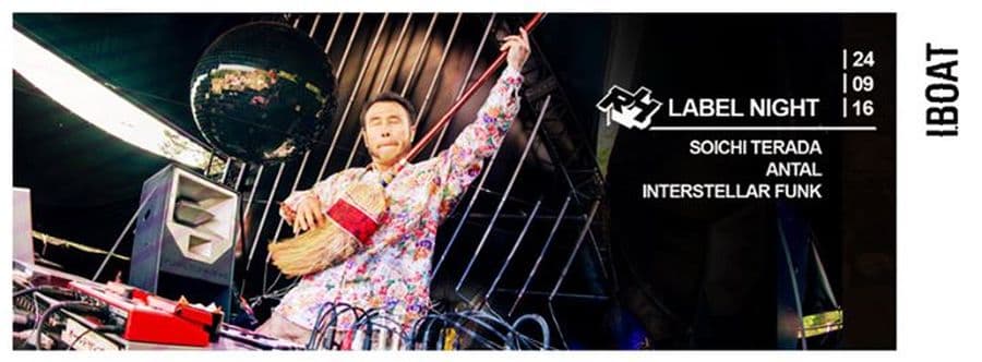 Rush Hour : avec Soichi Terada Live + Antal + Interstellar Funk