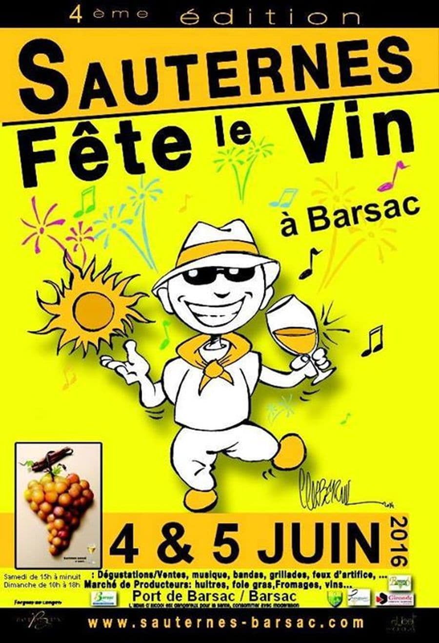 Sauternes Fête Le Vin à Barsac
