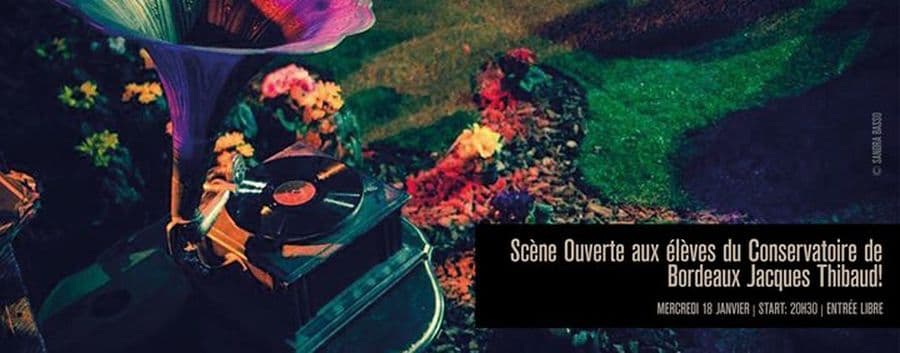 Scène ouverte au Conservatoire de Bordeaux