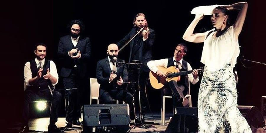 Sextet flamenco de Nicolas Saez ''De Allí Pacá''