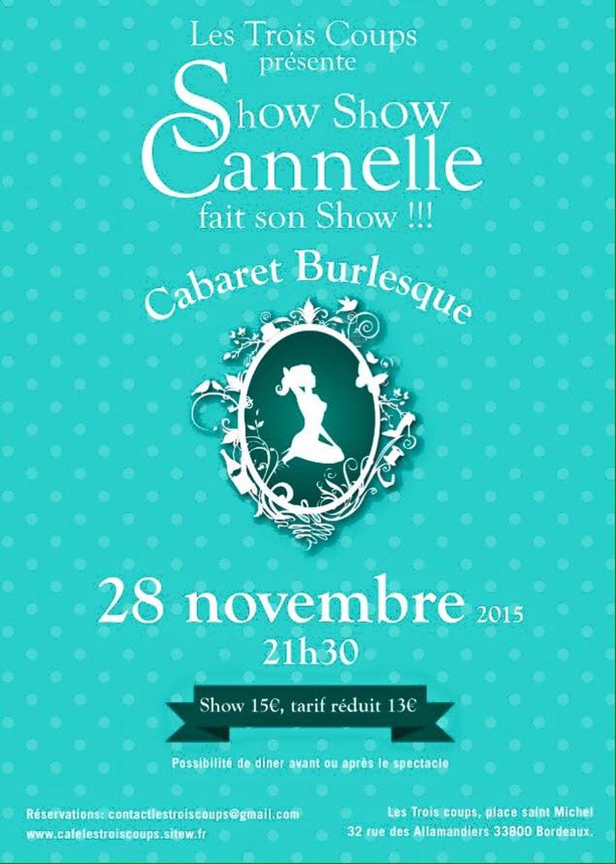 Show Show Cannelle fait son show