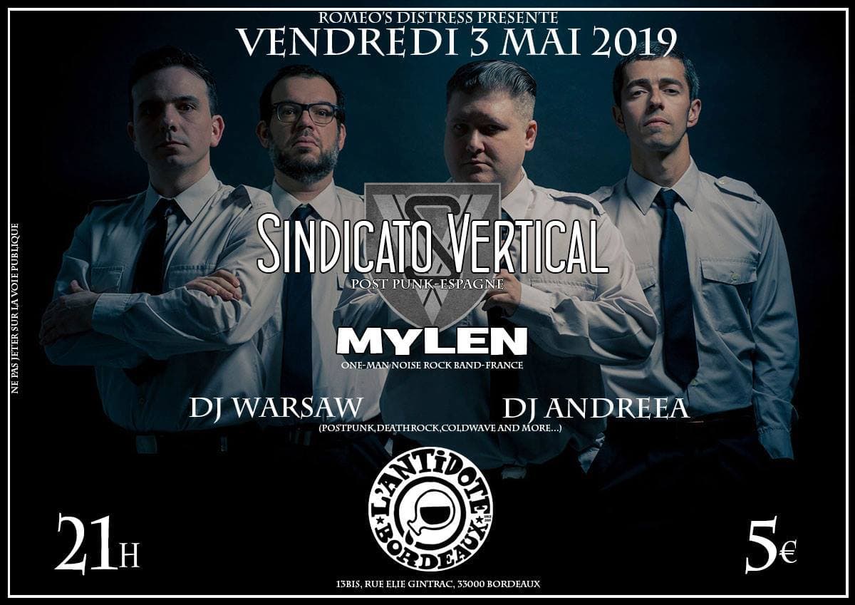 Sindicato vertical + Mylen + DJ Andreea + DJ Warsaw