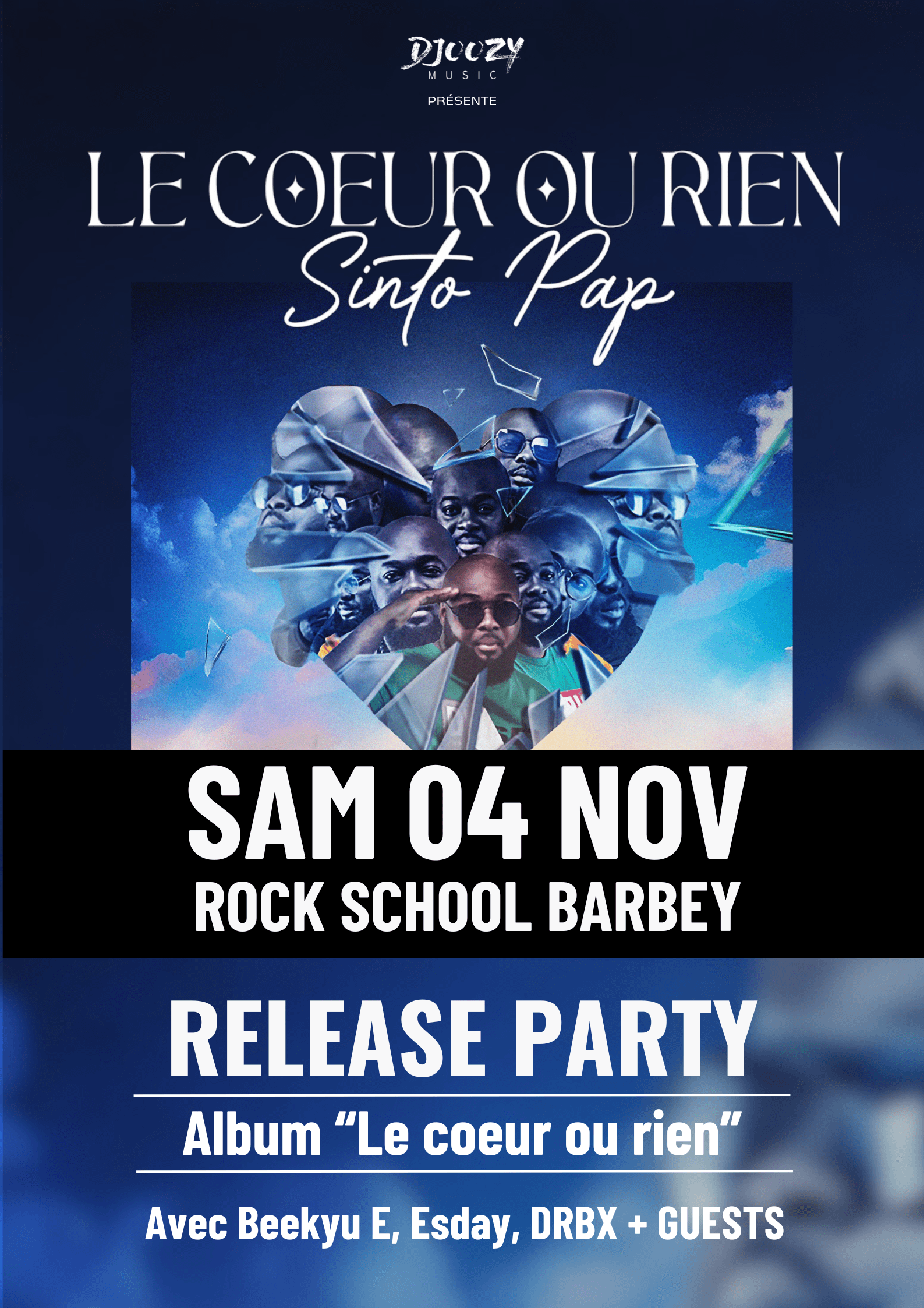 Sinto Pap - Release Party + Beekuy E + Esday + DRBX