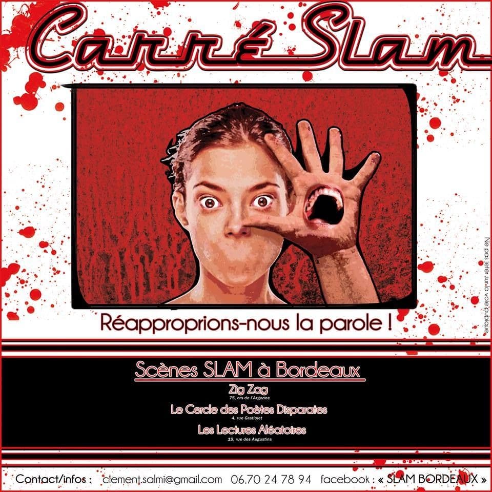 Slam scène ouverte