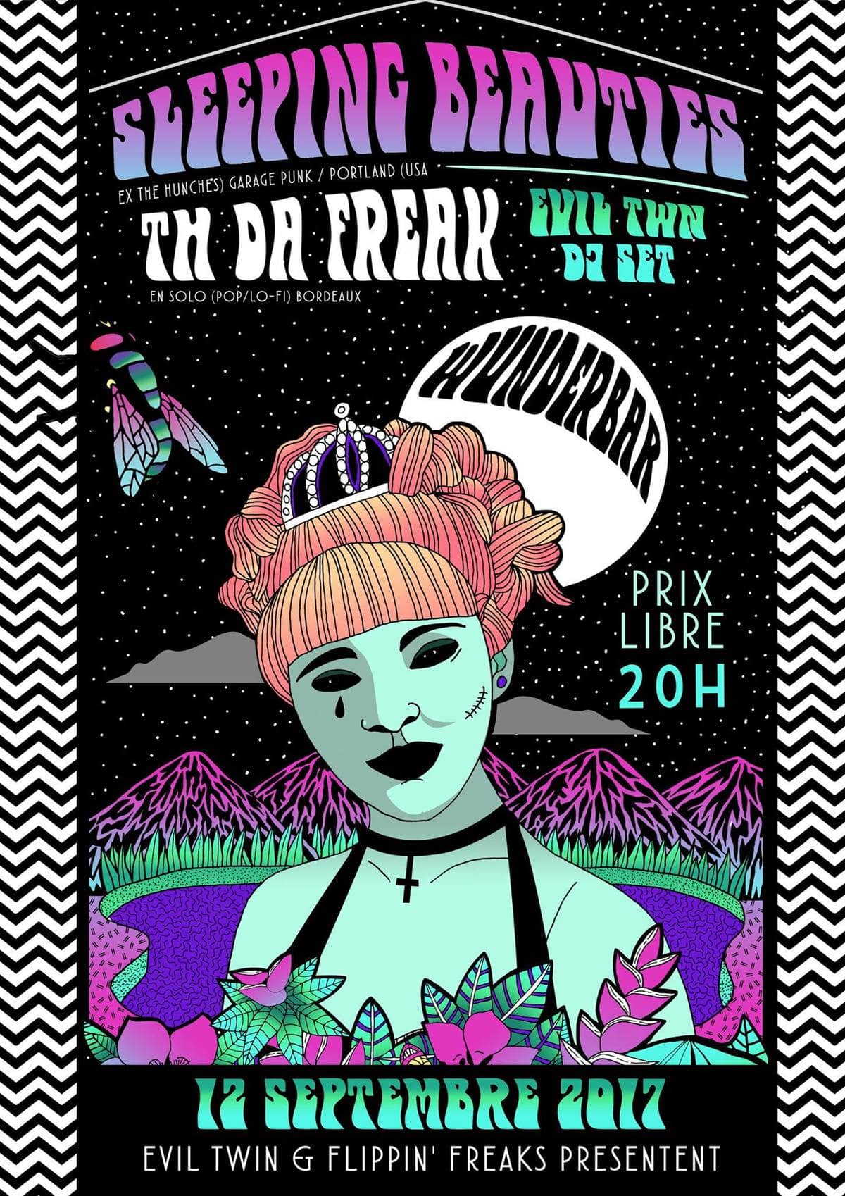 Sleeping Beauties + Th Da Freak + Evil Twn DJ Set