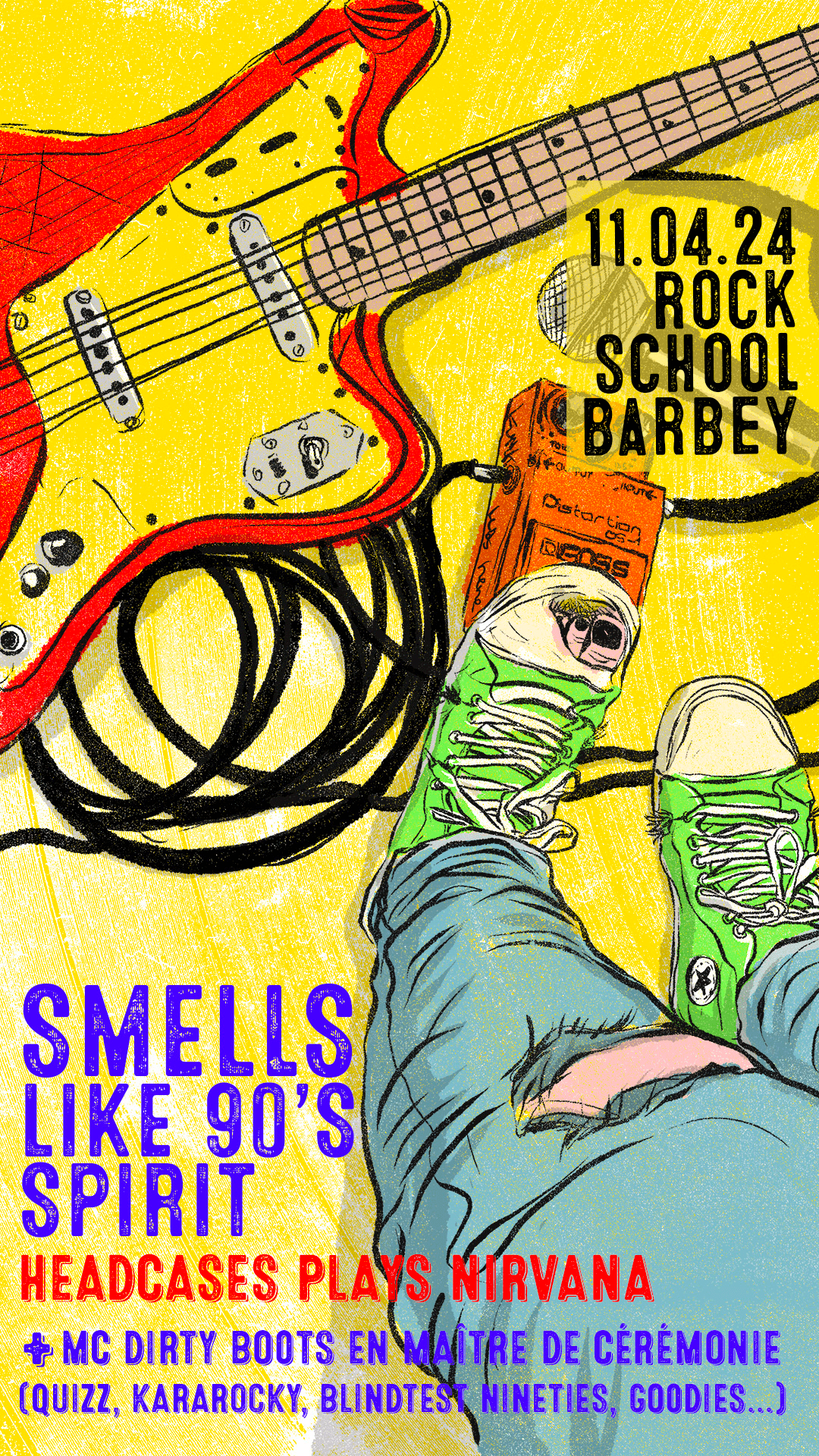 Smells Like 90's Spirit : Headcases plays Nirvana