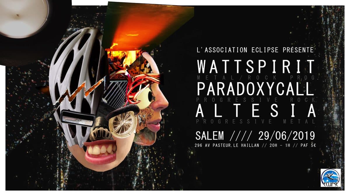 Soirée 100% Prog ! WattSpirit + ParadoxyCall + Altesia