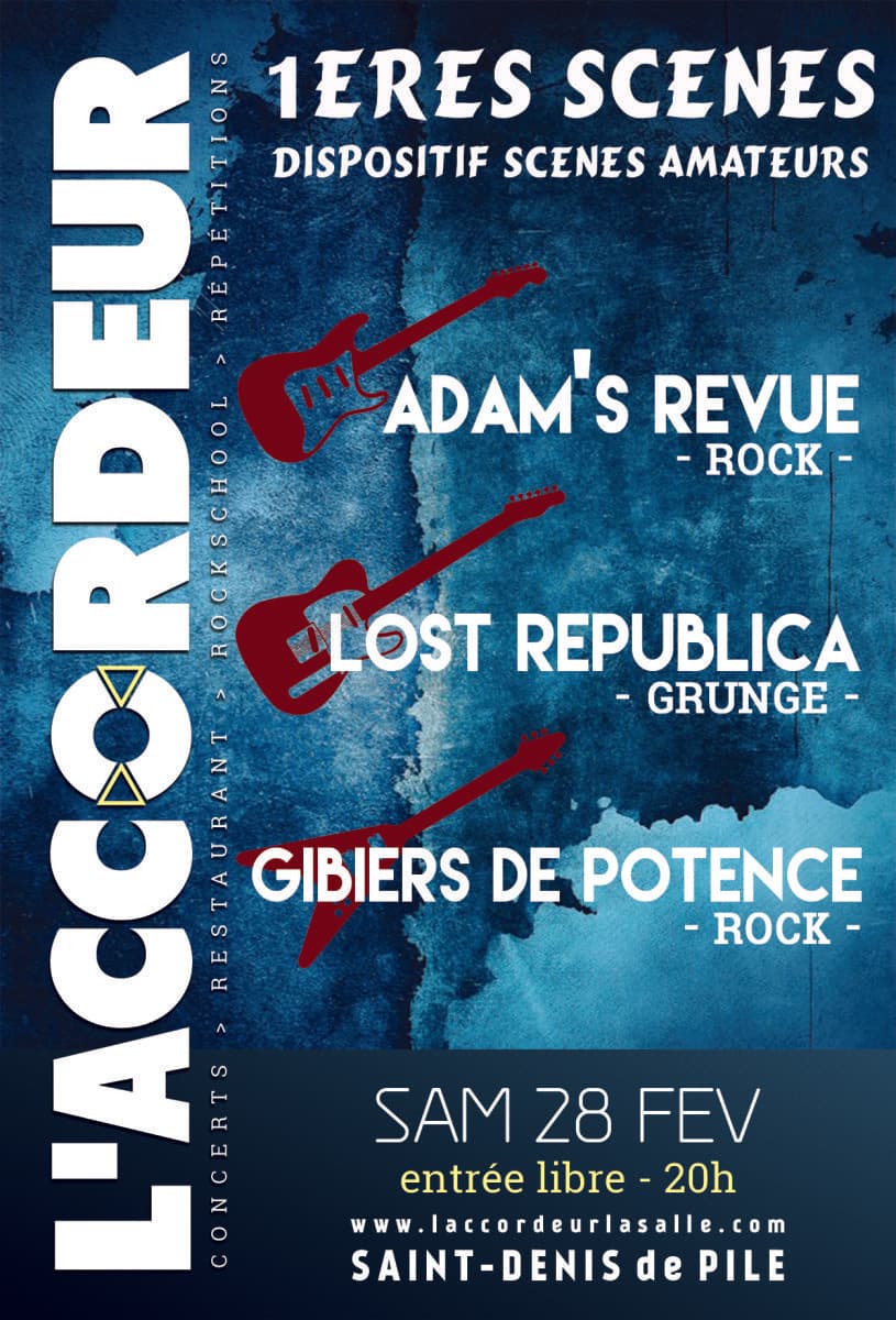 Soirée 1ères scènes