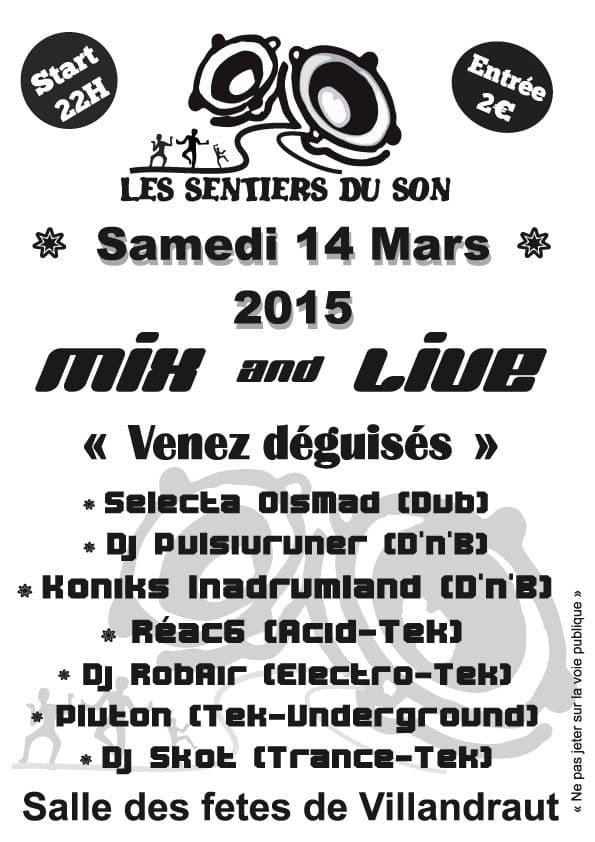 soirée déguisée éléctro
