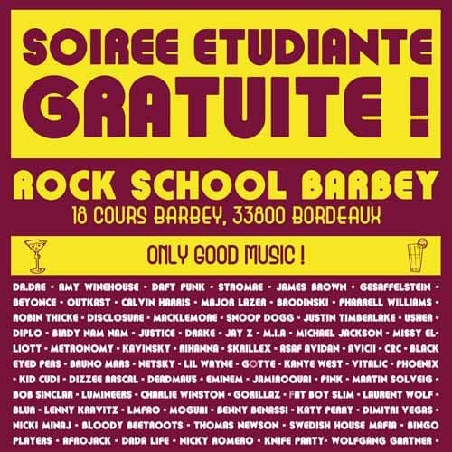 Soirée Etudiante