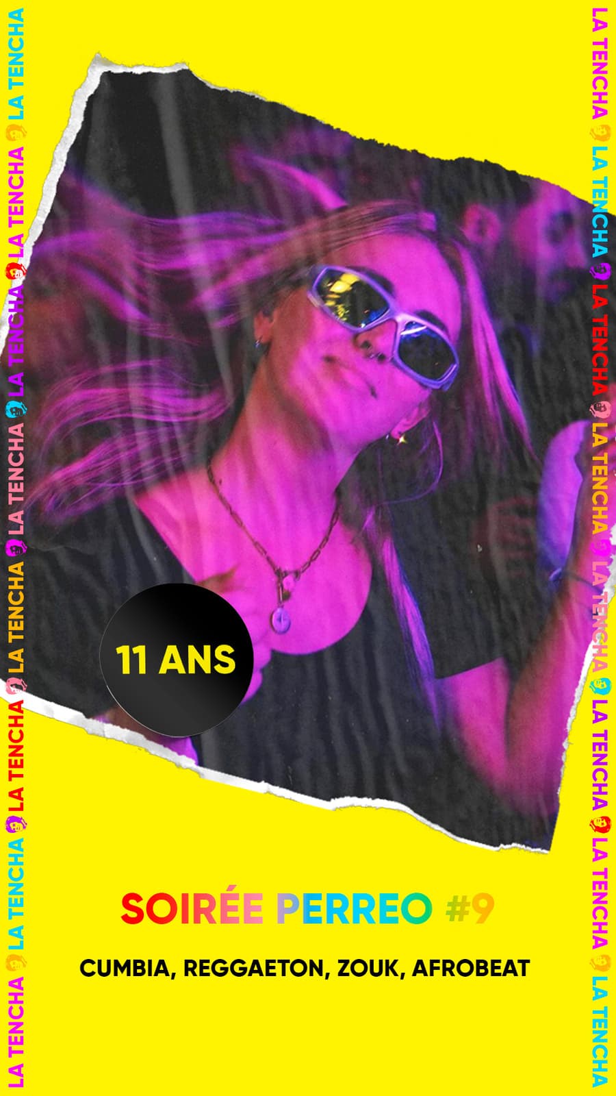 SOIRÉE PERREO #9 ⊙ cumbia, reggaeton, zouk, afrobeat