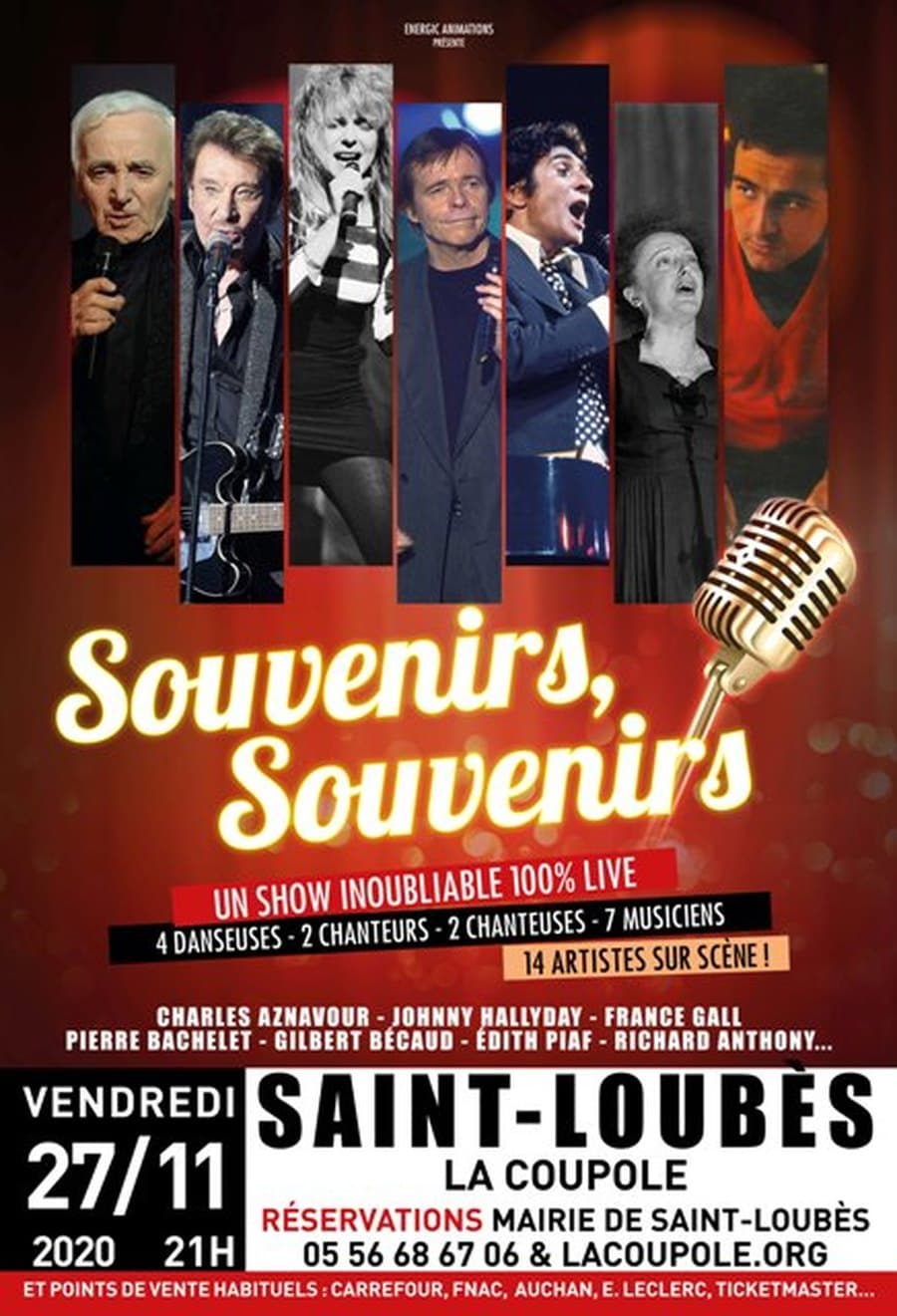 Souvenirs, souvenirs, par l'orchestre Richard Gardet