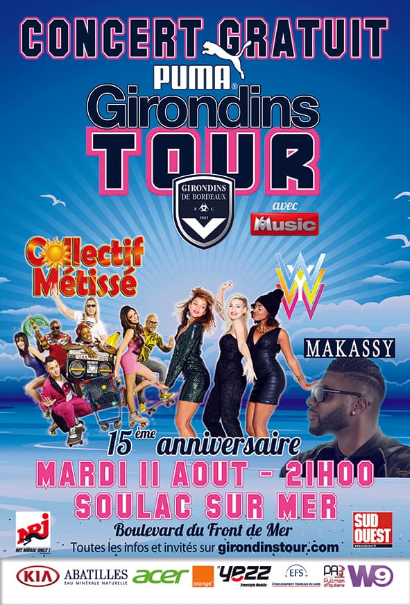 SUMMER NIGHT GIRONDINS TOUR