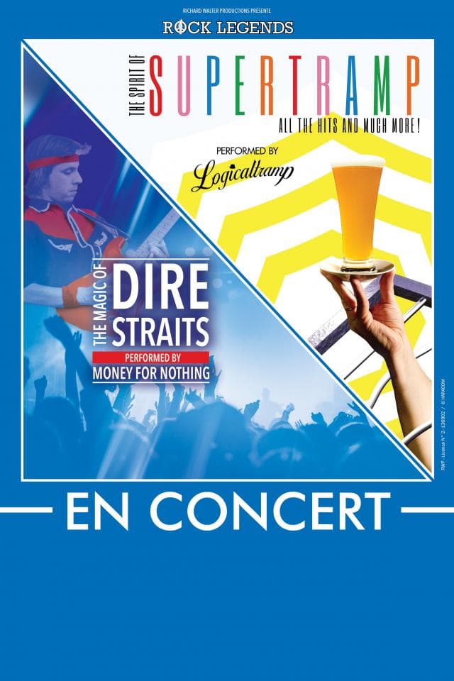 SUPERTRAMP & DIRE STRAITS performed by LOGICALTRAMP & MONEY FOR NOTHING