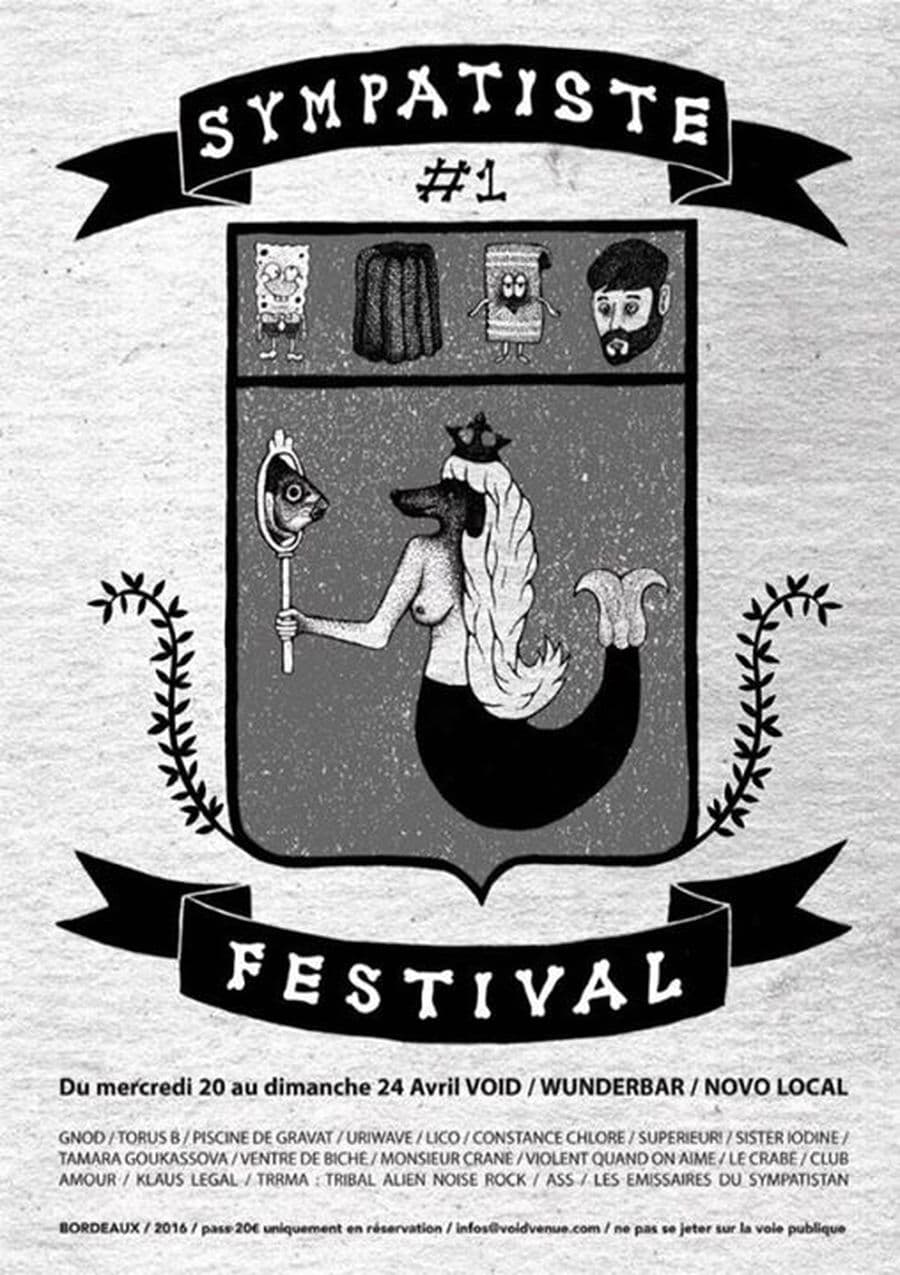 SYMPATISTE FEST - Jour 4 : avec VENTRE DE BICHE + CLUB AMOUR + LE CRABE + GUEST