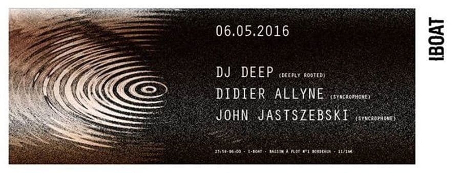 SYNCROPHONE : avec DJ Deep + Didier Allyne + John Jastszebski