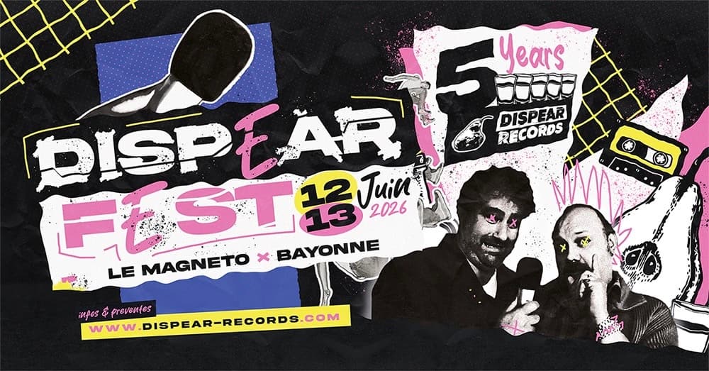Dispear Fest J2 : Jetsex, Youth Avoiders, Rancoeur, Maria Tarey, Tocard!, The Drugsters