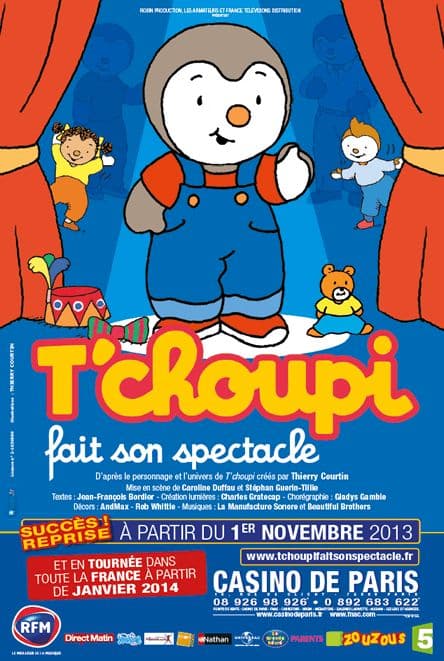 Tchoupi fait son spectacle