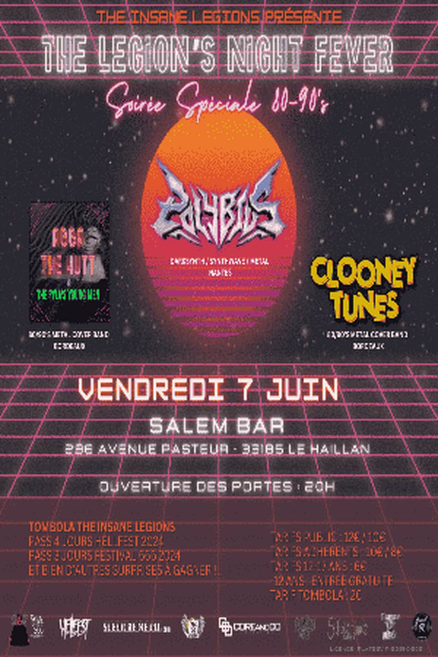 THE LEGION'S NIGHT FEVER - SOIRÉE SPÉCIALE 80/90'S