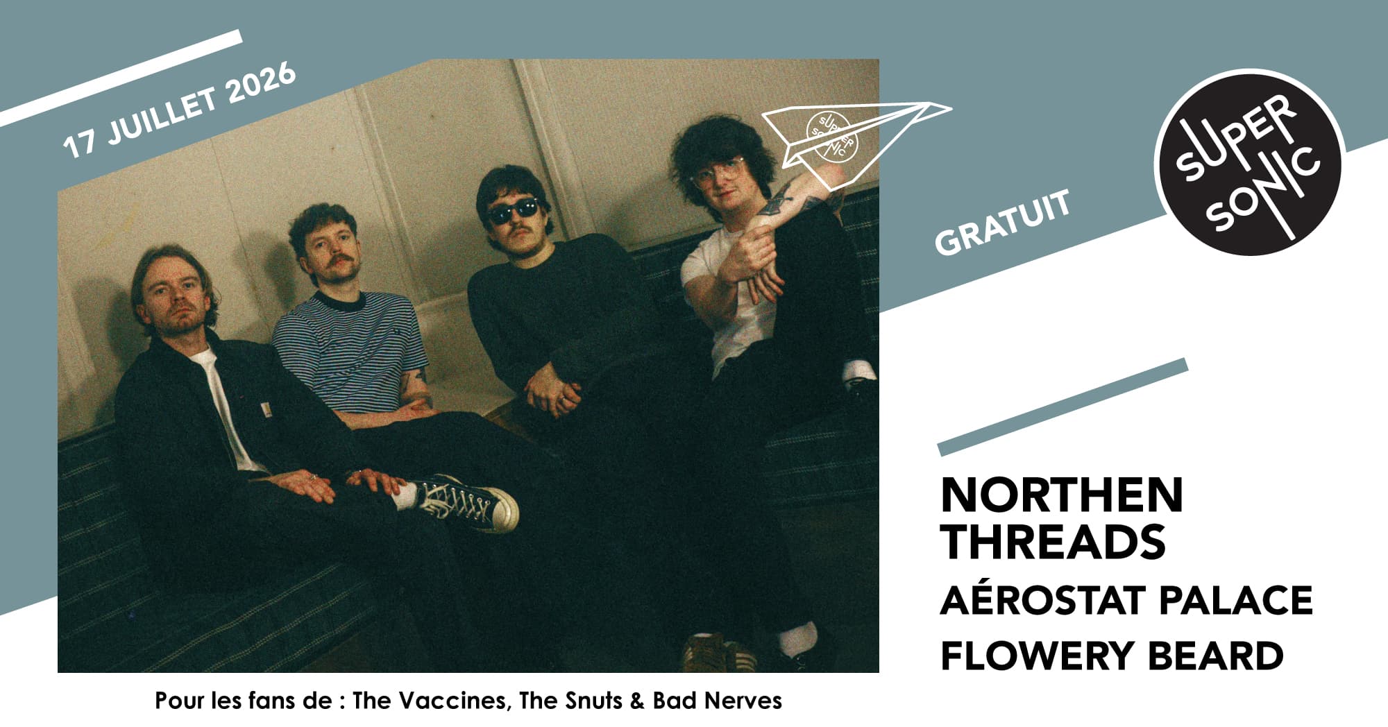The Northern Threads • Aérostat Palace • Flowery Beard
