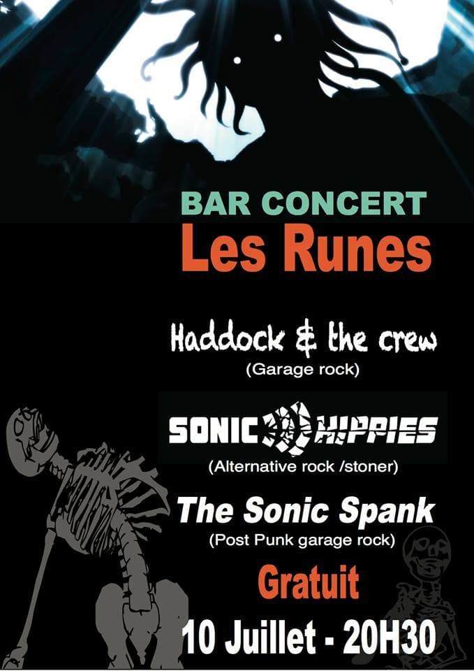The Sonic Spank + Sonic hippies + Haddock and the crew