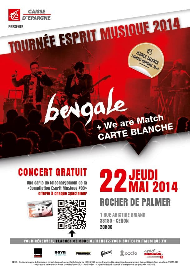 Tournée Esprit Musique 2014