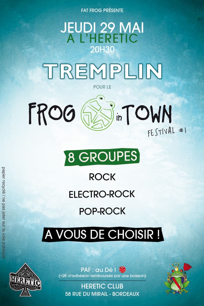 Tremplin Frog In Town