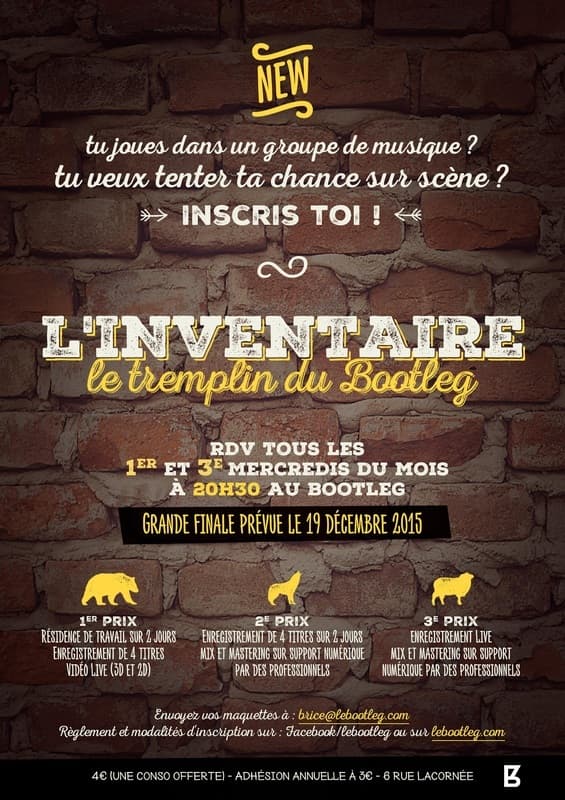 Tremplin l'inventaire
